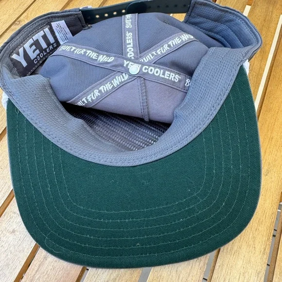 YETI Coolers Gray and Green Cap - Picture 4 of 4
